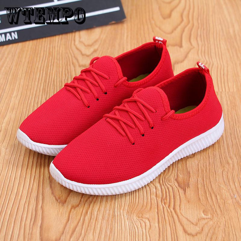 Women Shoes Couple Casual Shoes Comfortable Mesh Platform Shoes Men Lovers Sneakers