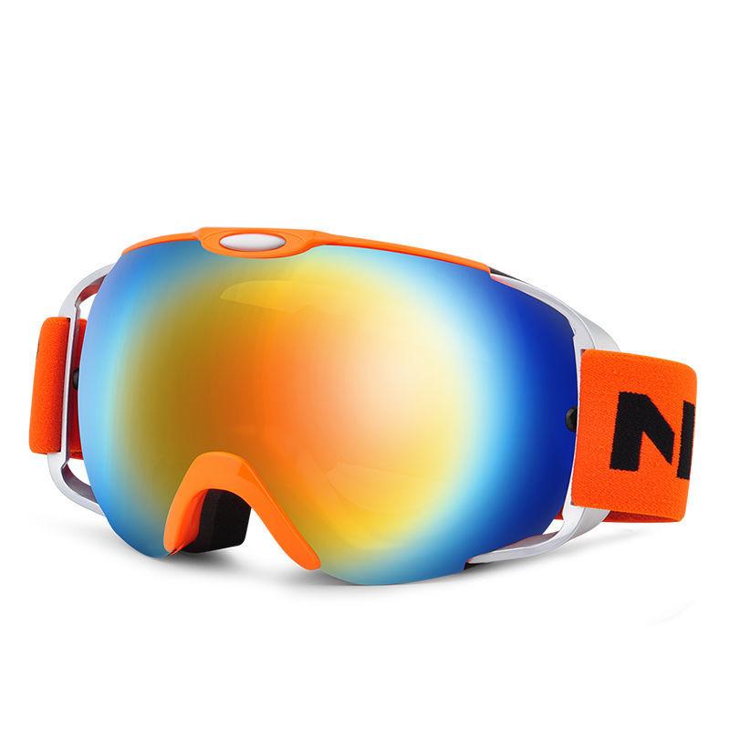 Professional Ski Goggles Anti-fog and Windproof Sports Glasses for Men and Women with Large Spherical Double-layer Cocker Myopia Ski Equipment