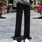 Autumn and Winter Woolen High Waist Casual Loose Loose Wild Wide-leg Pants Were Thin Straight-leg Pants