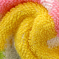 5 Packs Children's Towels Pure Cotton Square Towels Soft Cute Cartoon Absorbent Towels Bath Towels Hand Towels for Kids Bright Colors Hand Towels