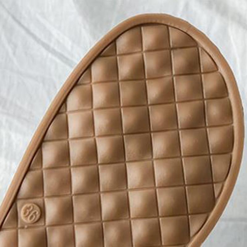 Summer Sandals Women's Soft-soled Korean Style Inner  Outer Wear Students All-match Flat-soled Roman Shoes