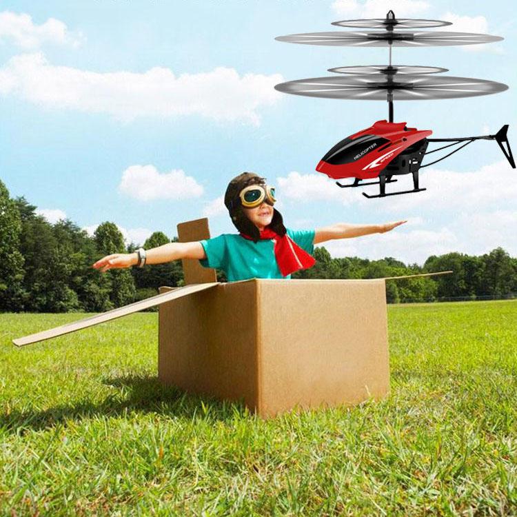 Remote Control Aircraft Helicopter Intelligent Suspension Gesture Sensing Aircraft Children UAV Remote Control Toys
