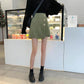 Corduroy Skirt Autumn and Winter Korean Version of The High-waist A-line Skirt Was Thin Buttocks Skirt Irregular Short Skirt Women