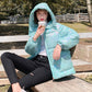 Winter Temperament Celebrity Cotton-padded Jacket Mid-length Loose Cotton-padded Jacket To Keep Warm Plus Cotton Padded Jacket