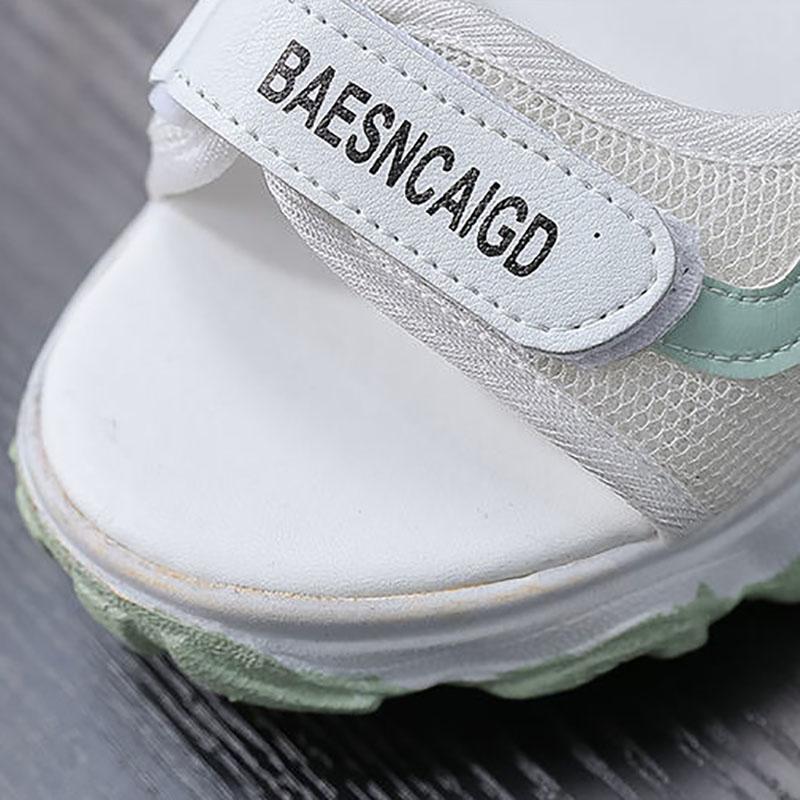 Summer Thick-soled Sports Sandals for Female Students Flat-bottomed All-match Sandals
