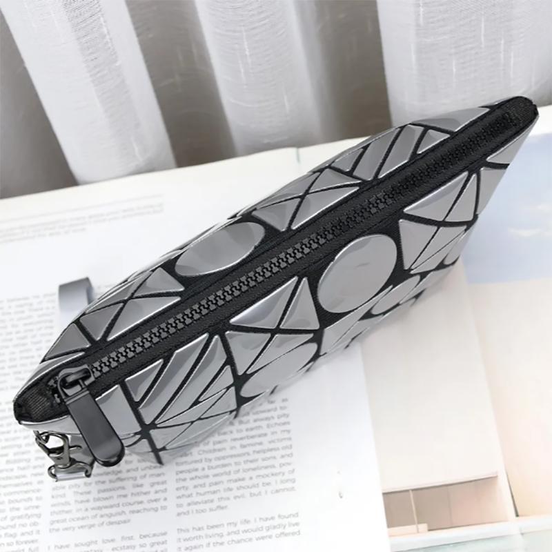 Diamond Magic Solid Color Cosmetic Bag Handbag Women Makeup Bag