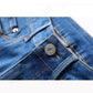 Plus Size Elastic Jeans Women's Skinny High Waist Slim Denim Trousers Spring and Summer Hip Lift Pencil Denim Pants