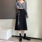 Plus Size Women's Skirts Mid-Length Wear Spring and Autumn Women's Bottoms