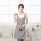 Cute Apron Women's Overalls Anti-fouling Oil-repellent and Waterproof Kitchen Dressing Overalls Waist Dressing Apron Overalls