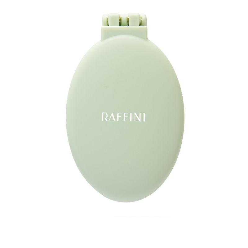 Makeup Mirror with Comb Ladies Hand-held Collapsible Portable HD Thin Light Must-have Makeup for Travel Appointment Home