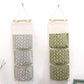 3 Pockets Storage Bag Home Wall Hanging Bag Closet Hanging Door Dormitory Bedroom Mobile Phone Snack Sundries Storage Bag
