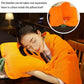 Soft and Warm Coral Fleece Pillow Quilt Dual-use Cute Office Car Pillow Sleeping Artifact Multifunctional Three-in-one Hand Warmer