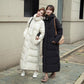 Down Jackets Women Long Winter Jacket and Coats 2021 New Thicken Warm Hooded Parkas Coat