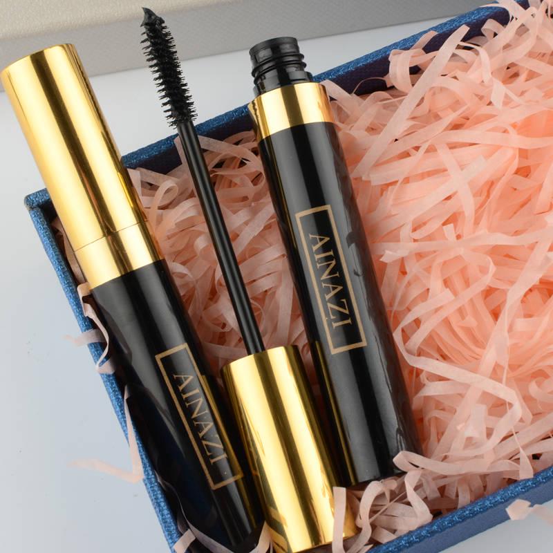 Women's mascara waterproof non-blooming natural stretch magic slender curl and thick student models