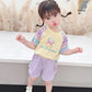 Girls' Summer Clothes Children's Summer Western Style Children's Summer Suits Female Baby Two-piece Suit