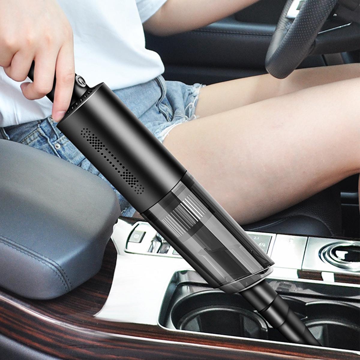 120W Car Vacuum Cleaner 12V Handheld 4000rpm Cordless/Car 7000PA Super Suction Wet/Dry Vaccum Cleaner for Car Home