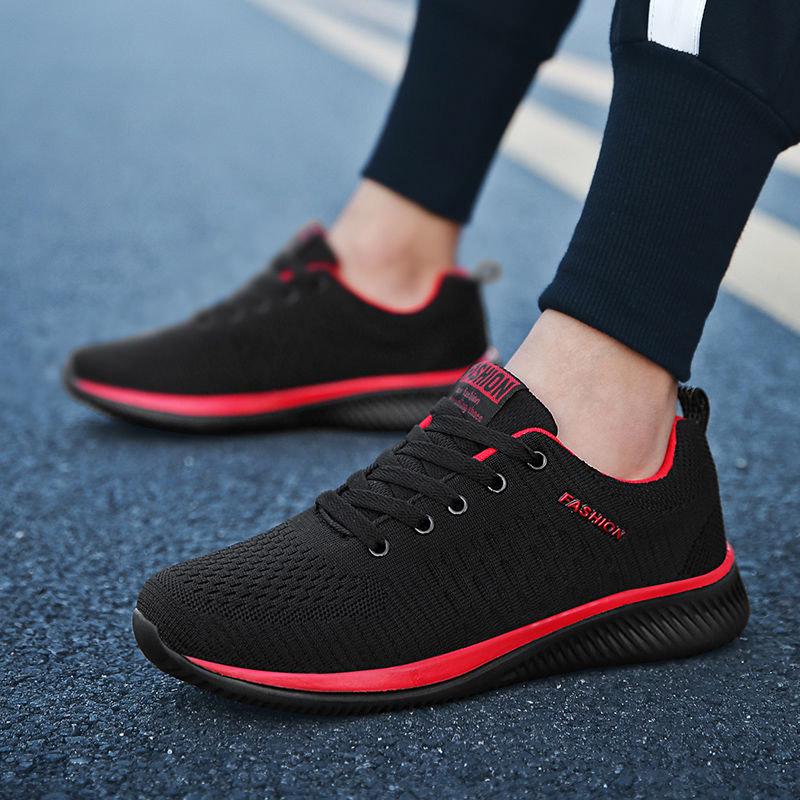 Plus Size 36-48 Men Sneakers Running Basketball Shoes Non-slip Shockproof Lightweight Mesh Shoes