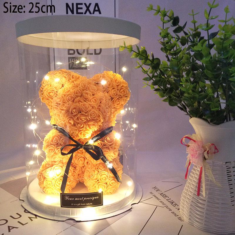 Christmas gift Valentine's present Birthday present Simulation flower Creative LED Light