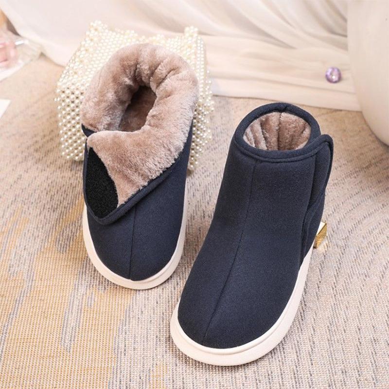 Elderly Cotton Shoes Plus Velvet High-top Cotton Shoes Ladies Winter Thick Warm Cotton Shoes