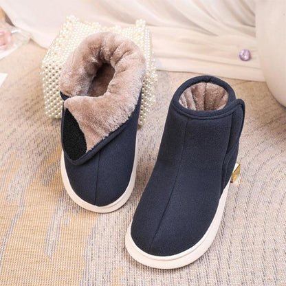 Elderly Cotton Shoes Plus Velvet High-top Cotton Shoes Ladies Winter Thick Warm Cotton Shoes
