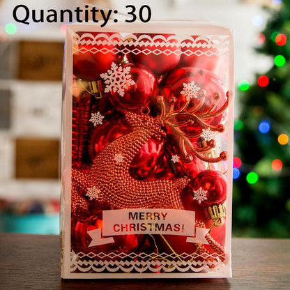 Room decoration Christmas tree Hanging ornament Christmas living room decoration Christmas present