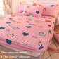 Bed Pillowcase Three Sets of 1.8 Meters 2 Meter Bed Thick Jacket Breathable Dust-proof Cover Meng Si Protective Cover Double Bed Set Fresh Cute Feng