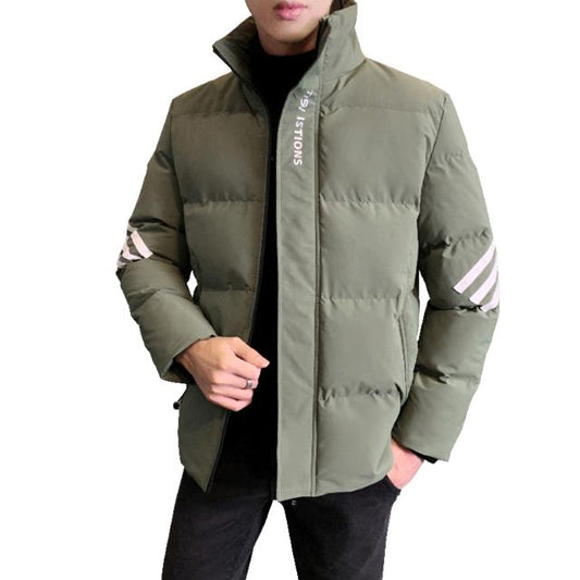 Autumn and Winter Men's Jacket Parka Coat Men's Waterproof Warm Jacket Thick Zipper Jacket