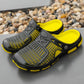 Sandals and Slippers Baotou Hollow Jelly Shoes Non-slip Breathable Large Size Men's Beach