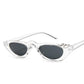 Vintage Small Cat Eye Sunglasses Women 2019 Luxury Brand Designer Cateyes Sun Glasses Retro Small Re