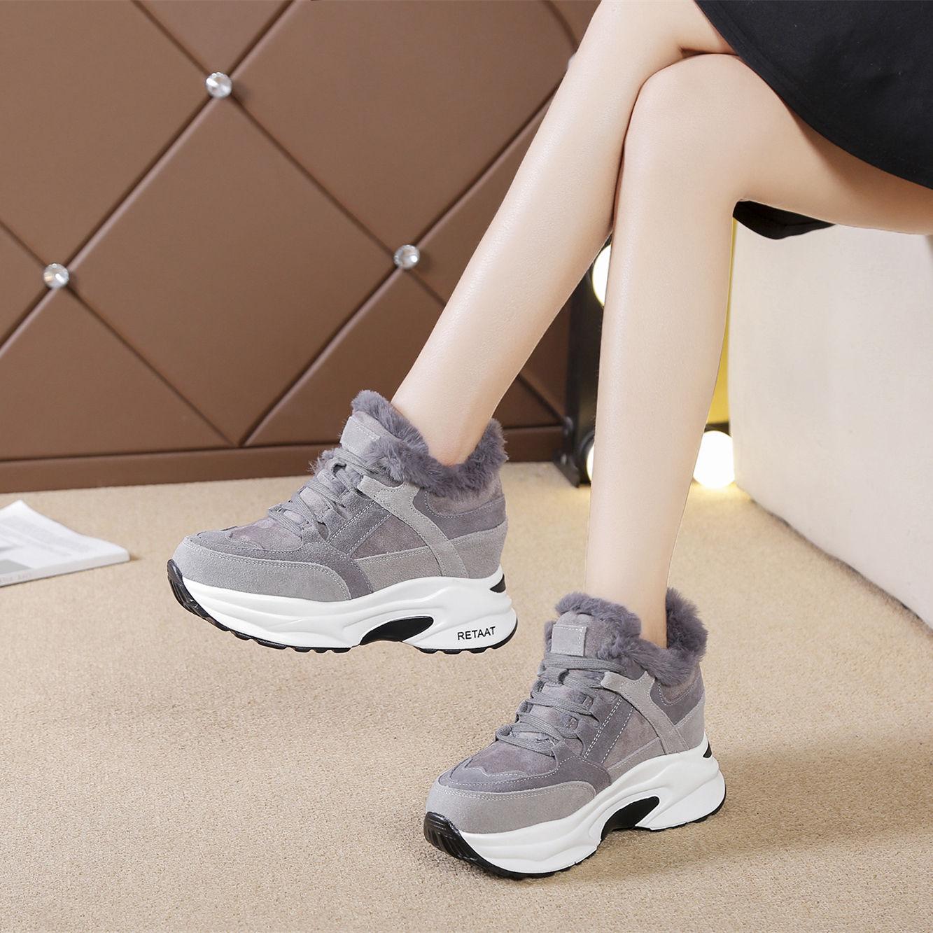 Women Boots Winter Ankle Boots for Women Winter Shoes Female Snow Boots Botas Mujer Warm Plush Shoes Woman