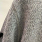 Autumn and Winter Letter Jacquard Loose Round Neck Casual Short Cardigan Women's Sweater