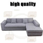 Stretch Slipcovers Sectional Elastic Stretch Sofa Cover for Living Room Couch Cover L Shape Armchair Cover