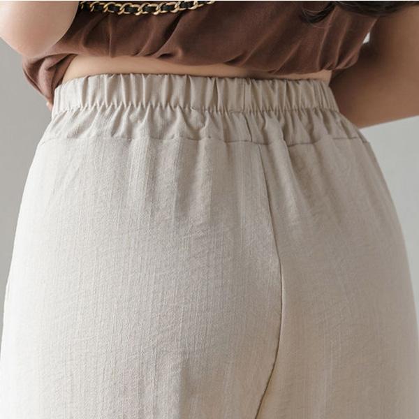 WTEMPO Summer Cool Thin Pants Women Loose Wide Leg Harlan Trousers Casual Comfortable Home Go Out Party