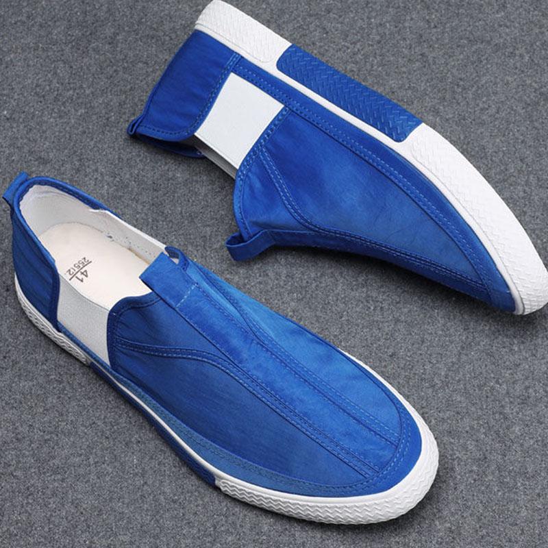 Plus Size 38-44 Summer Men Sneakers Comfortable Running Basketball Shoes Breathable Shockproof Non-slip Casual Canvas Shoes