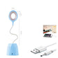 USB Rechargeable LED Desk Lamp Touch Dimming Adjustment Table Lamp for Reading Study Bedside Bedroom