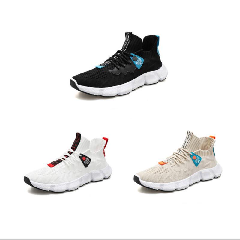 Men Sneakers Lightweight Fashion Casual Shoes Men Slip on Walking Socks Shoes Trainers Mesh Flat Homme Big Size