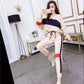 2pcs/set Casual Tracksuit Two Piece Set Women Tops and Pants Outfits Women Sweatpants Set Women Pullover