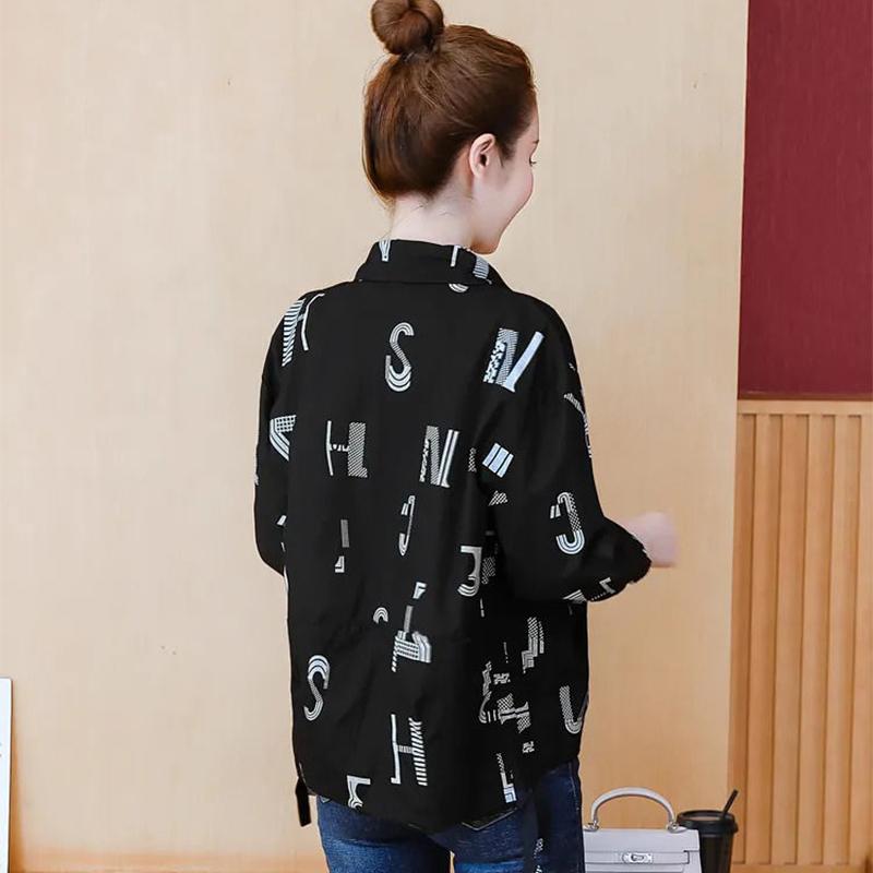 Vintage Autumn Ladies Jacket Flower Print Women Fashion Zipper Up Long Sleeve Casual Coat Slim Basic Bomber Jackets