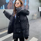 Cotton-padded Jacket Women's Short Loose and Thin Student Bread Coat Korean Style Winter Thick Padded Jacket Fashion Jacket
