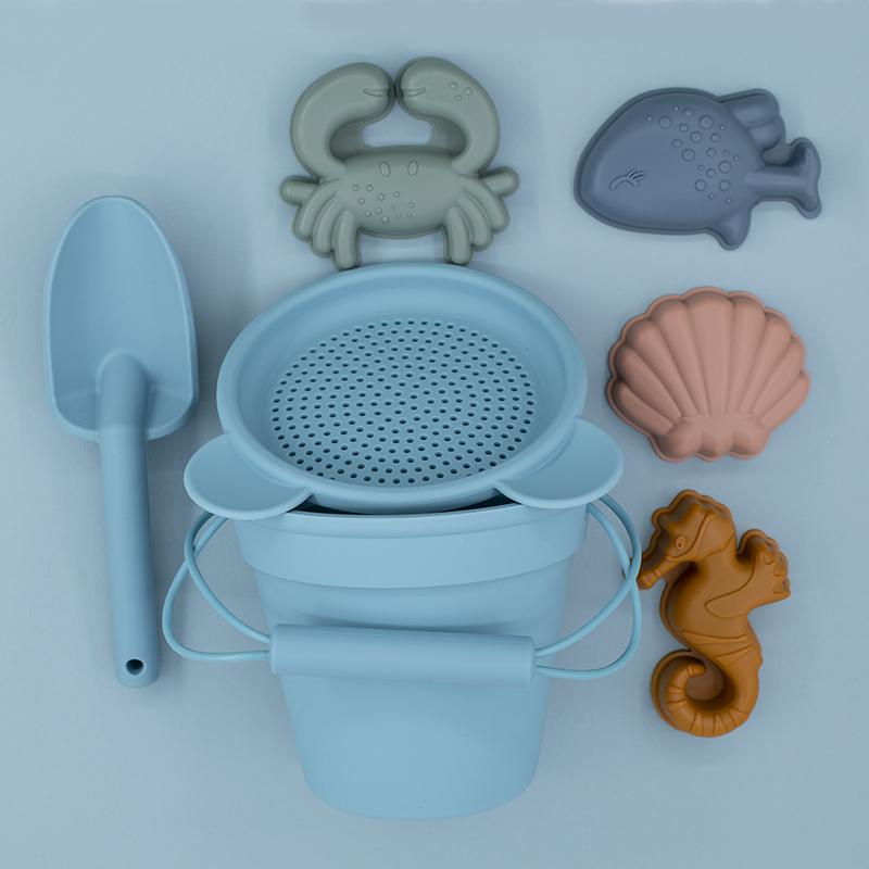 Beach Toys for Kids Children Summer Toys with Cute Animal Model Ins Seaside Sand Mold Tools Sets Baby Bath Toy Kids Swim Toy