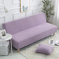 Armless Sofa Cover  Elastic Printed Armless Folding Sofa Bed Cover Folding Modern Stretch Sofa Bed Slipcover Couch Protector