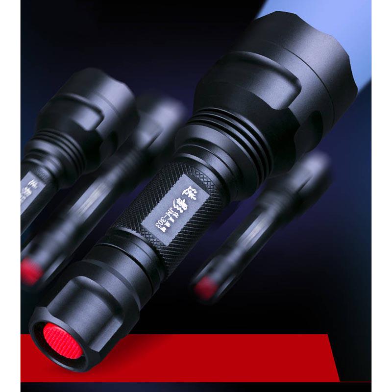 Led Strong Light Flashlight Rechargeable Multi-function Super Bright Long-range C8 Household Outdoor Special Forces Waterproof