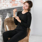 Women's Autumn and Winter Coral Velvet Thick Pajamas Flannel Plus Velvet Outer Wear Home Service Suit