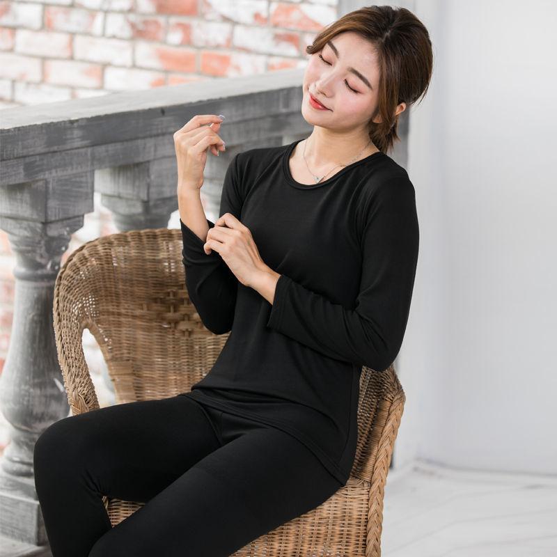 Women's Autumn and Winter Coral Velvet Thick Pajamas Flannel Plus Velvet Outer Wear Home Service Suit