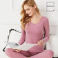 Thermal Underwear Women's Winter Thin Section Double-sided Brushed Body Slimming Base Coat Qiuyi Long Pants Suit
