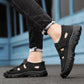 Summer Breathable Beach Mesh Sandals for Men's Outdoor Sports and Leisure Driving Hole Shoes