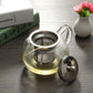 1 PC 650 ML 950 ML 1300 ML Teapot Resistant Glass With Stainless Steel Infuser Lid Office Home