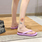 Flip-flops Women Wear Flat-bottomed Non-slip Flip Flops Outside Summer Outdoor Beach Sandals Slippers
