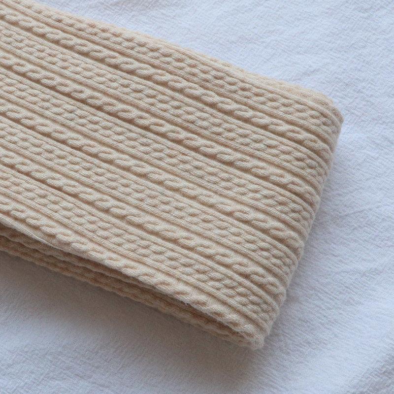 Knitted Twist Leggings Women's Spring and Autumn Thin Pantyhose White Gray Coffee Color Stepping Pants Nine-point Bottoming Socks Stretch Pants