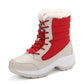Women's Hiking Shoes Outdoor Waterproof Winter Plush Snow Boots Fashion Casual Sports Shoes